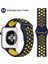 Apple Watch Uyumlu Premium 2/3/4/5 38-40 mm Spor Delikli Silikon Kordon Gece Mavisi 3