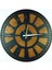 KAYRA TASARIM AHŞAP DUVAR SAATİ MASİF ROMA BLACK 50cm 3