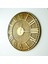 KAYRA TASARIM AHŞAP DUVAR SAATİ MASİF KANVAS ROMA GOLD 50cm 2