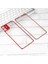 iPhone 11 Metal Çerçeve Ön Arka 3D Full Tempered Cam Koruyucu AL-31762 Kırmızı 2