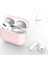 Apple Airpods Pro İnce Slim Silikon Kılıf AL-31804 Pembe 2