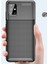 Samsung Galaxy A51 Kılıf Karbon Delux Tpu Silikon Dlx Kahverengi 2