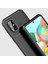 Samsung Galaxy A51 Kılıf Karbon Delux Tpu Silikon Dlx Kahverengi 4