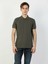 Colins Regular Fit Polo Yaka Erkek Haki Polo Kısa Kol 5