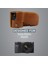 Sony Alpha A6600 (18-135mm) Suni Deri Kamera Çantası 2