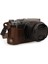 MG1771 Suni Deri Yarım Kamera Kılıfı Fujifilm X-A7 ile Uyumlu (Tek Dip) 1