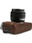 MG1771 Suni Deri Yarım Kamera Kılıfı Fujifilm X-A7 ile Uyumlu (Tek Dip) 5