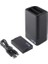 Fusion Ikili Şarj Cihazı + Batarya Fusion Dual Battery Charger + Battery 1