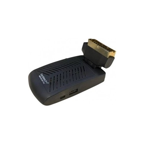 Botech Mini Uydu Alıcısı Scart Full HD DVB-S2 HDMI USB Destekli Eski ve Yeni TV Uyumlu