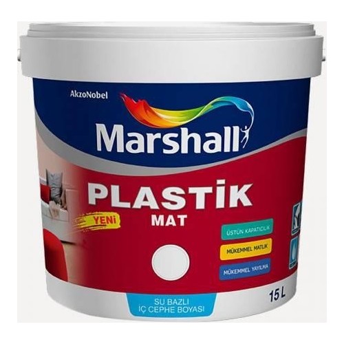 Marshall Plastik Mat İç Cephe Boyası 2.5 lt