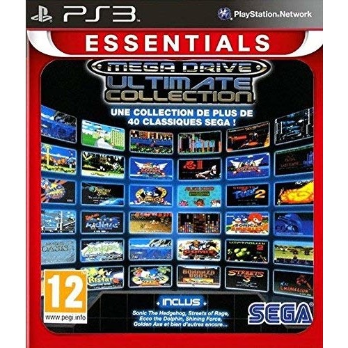 Sega mega drive ultimate collection ps3 список игр