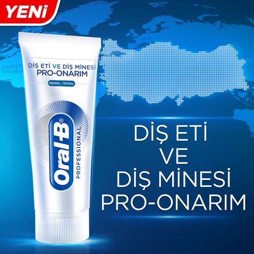OralB 75 ml Diş Macunu Pro Onarım Original + 2li Diş Eti Fiyatı
