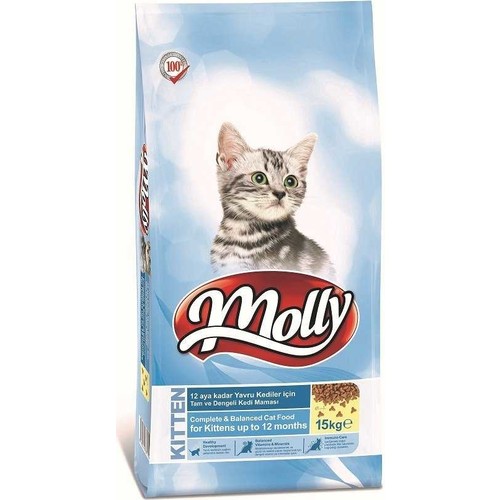 Molly Kitten Tavuk Etli Yavru Kedi Maması 15 Kg Fiyatı
