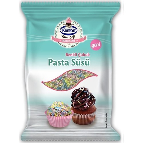 Kenton Tatlı Şefi Çubuk Pasta Süsü Karışık Renkli 40 gr Fiyatı
