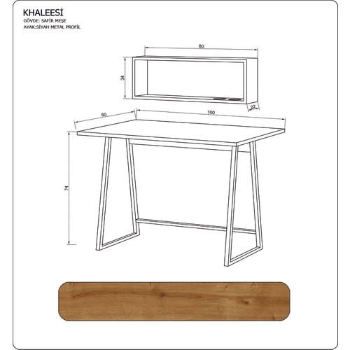 Fly Mobilya Çalışma Masası
