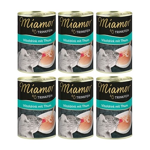 Miamor Vd Ton Balıklı 135 ml Kedi Çorbası 6�lı Paket Fiyatı