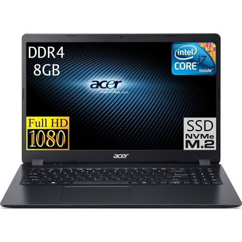 Acer Aspire 3 A315-55G Intel Core I7 8565U 8GB 512GB SSD MX230 Freedos 15.6" FHD Taşınabilir Bilgisayar NX.HEDEY.006