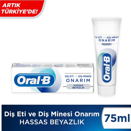 OralB 75 ml Diş Eti ve Diş Minesi Onarım Hassas Beyazlık Fiyatı
