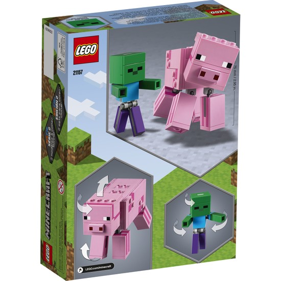 LEGO® Minecraft™ 21157 BigFig Domuz ile Bebek Zombi Fiyatı