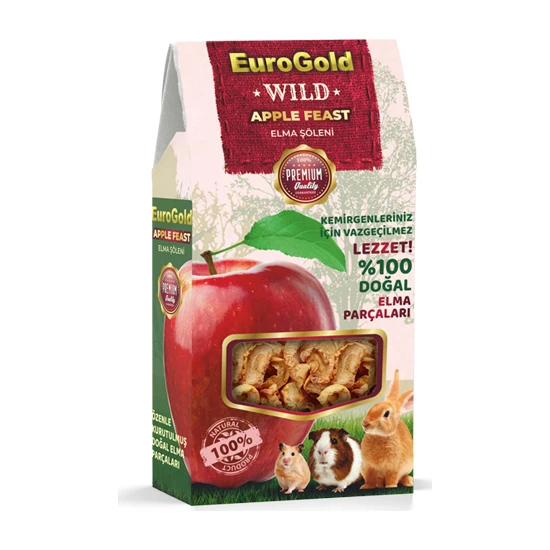 Eurogold Wild Apple Feast Kemirgen Yem Katkısı 70 g 10'lu