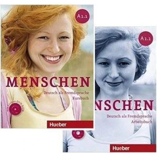 Hueber Menschen A1.1 Kursbuch + Arbeitsbuch + DVD