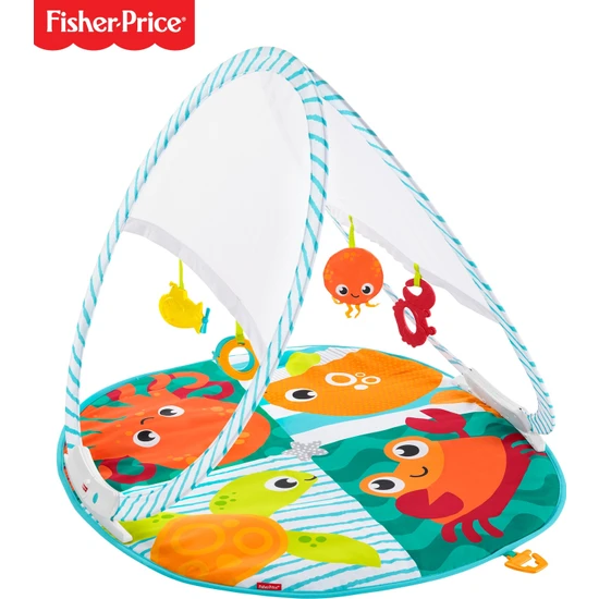 Fisher Price Renkli Dostlar Taşınabilir Jimnastik Merkezi FXC15