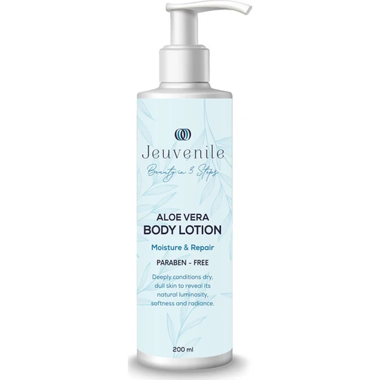 hepsiburada Jeuvenile Aloe Vera Nemlendirici Ve Onarıcı Vücut Losyonu 200 ml - Aloe Vera Body Lotion