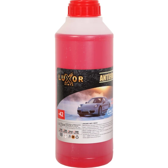 Luxor Kimya 4 Mevsim -42' Kırmızı Antifriz 1 Litre