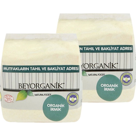 Organik Bebek İrmiği 350 gr 2 Adet Fiyatı