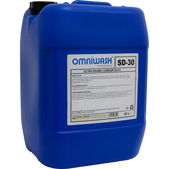 Omniwash Ultra Kıvamlı Çamaşır Suyu 20 L Sd-30