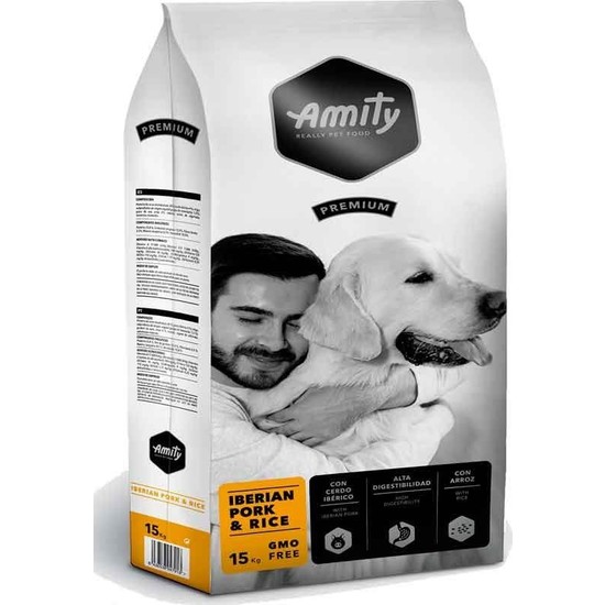 Amity Domuz Etli ve Pirinçli Köpek Maması 15 kg Fiyatı