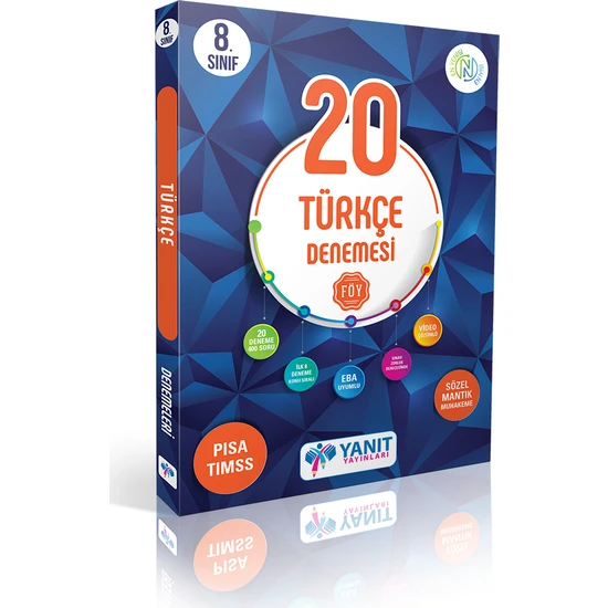 Yanıt Yayınları 8. Sınıf 20 Türkçe Denemesi Video Çözümlü