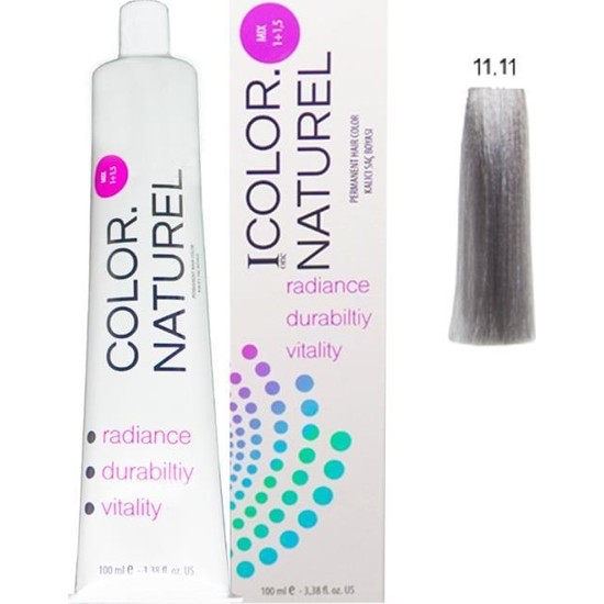 Color Naturel Sac Boyasi 11 11 Kullu Platin 100 Ml Fiyati