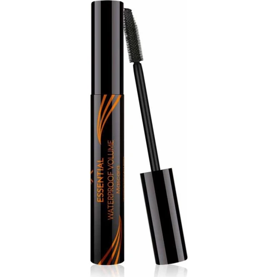 Golden Rose Essential Waterproof Mascara - Black - Suya Dayanıklı Maskara