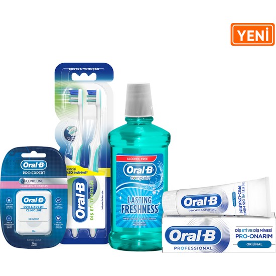 Oral-B 75 Ml Diş Macunu Pro Onarım Original +2li Diş Eti Fiyatı