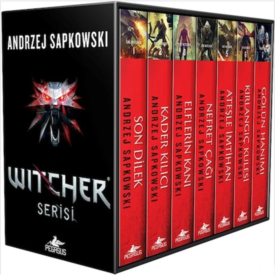 The Witcher Serisi Kutulu (7 Kitap) - Andrzej Sapkowski