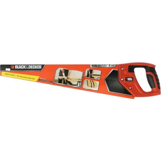 Black & Decker BDHT0-20173 Universal Pala Testere Lazer Bileme 50 cm