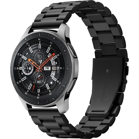 Spigen Samsung Galaxy Watch 5 44mm/40mm / Galaxy Watch 5 Pro 45mm / Galaxy Watch 4 44mm/40mm / ile Uyumlu Kayış Kordon Band Modern Fit (22mm) Black - 600WB24983