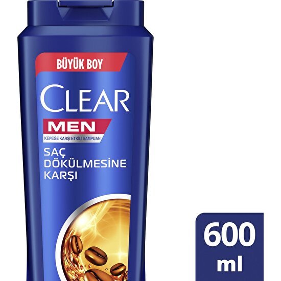 Clear Men Saç Dökülmesine Karşı Şampuan 600Ml