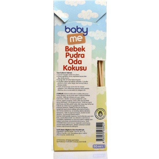 Baby&amp;me Bebek Pudra Kokusu 50 ml Fiyatı Taksit Seçenekleri