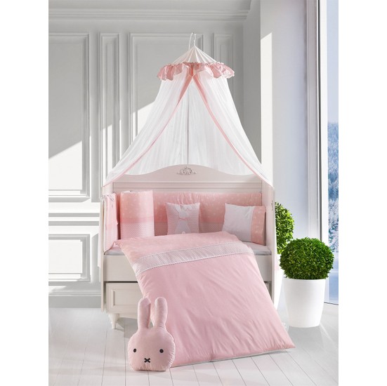 Kanz Bunny Bebek Uyku Seti Pembe 75 x 130 Cm Fiyatı