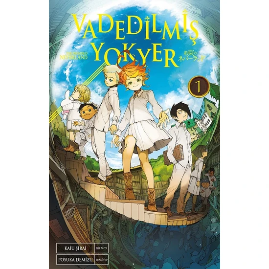 Vadedilmiş Yokyer Cilt 1 Grace Field Evi - Kaiu Şirai - Posuka Demizu