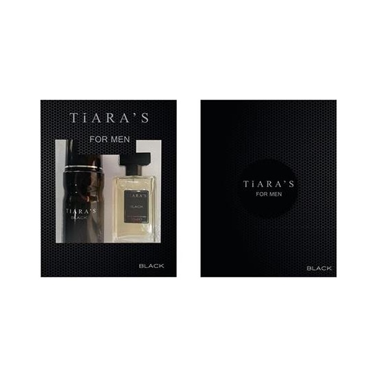Tiaras Black Erkek Set Parfüm 50ML Edt + 150ML Deodorant Fiyatı
