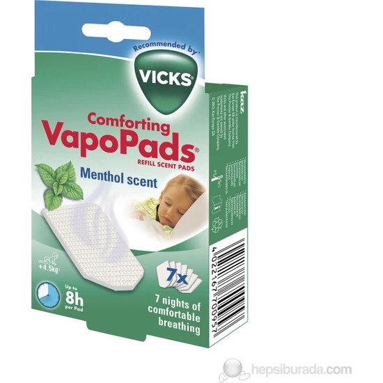 Vicks Vapo Pads Ferahlatıcı Tablet VH7