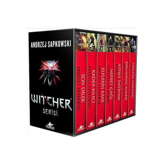 The Witcher Serisi Özel Kutulu Set (7 Kitap) - Andrzej Sapkowski