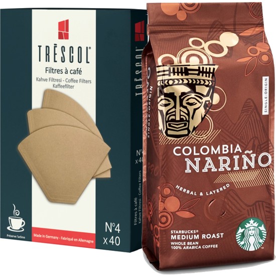 Starbucks Colombia Narino 250 gr Çekirdek Filtre Kahve ve Fiyatı