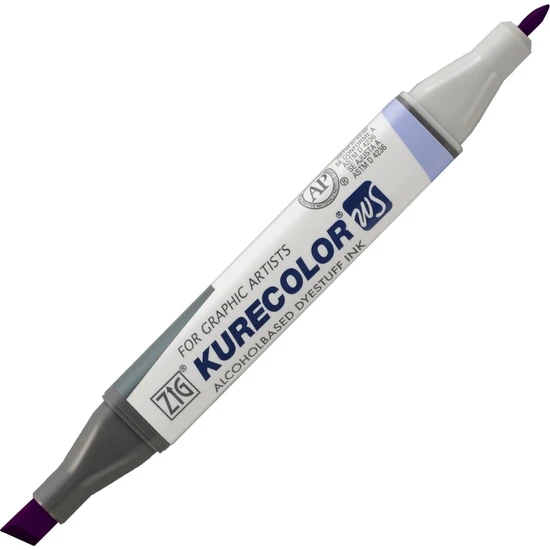 Zig 609 Kurecolor KC-3000 Twin Marker - Deep Violet