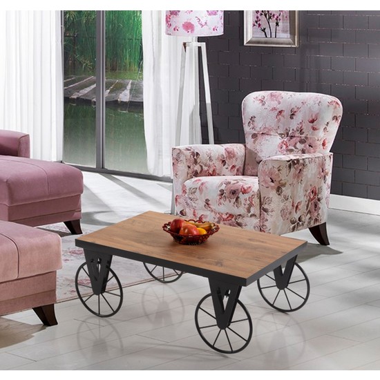 Albero Mobilya Albero Tekerlekli Orta Sehpa Fiyatı