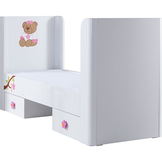 Formini Mobilya Teddy Pembe Büyüyen Bebek Beşiği Fiyatı