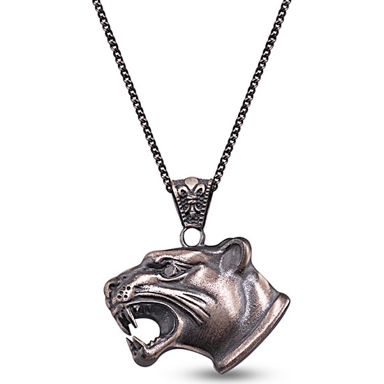 Choice Gümüş Kaplan Madalyon Kolye Fiyatı - Taksit Seçenekleri